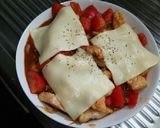 トマト大量消費！チーズの軟らかチキン作り方9写真