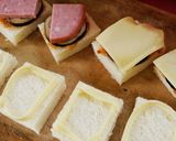 食パンのミルフィーユ・ピッツァ仕立て作り方2写真