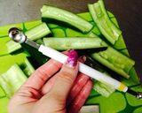 胡瓜の明太子マヨ 簡単レシピ作り方2写真
