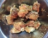 お酢でさっぱり！絶品☆唐揚げ作り方8写真