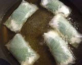おつまみ♡ホクホク長芋大葉＊生春巻き揚げ作り方7写真