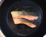 簡単美味しい！鮭とキノコのクリーム煮作り方3写真