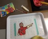 トッキュウジャーの痛チョコケーキ作り方1写真