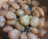 玉こんにゃくの煮物作り方2写真