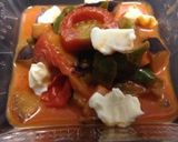 ☆簡単☆夏野菜のトマトチーズ煮作り方5写真