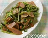水菜とベーコンのコンソメ炒め作り方18写真