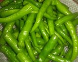 青南蛮（唐辛子）の味噌漬け作り方2写真