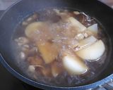 鶏と大根としいたけの煮物作り方5写真