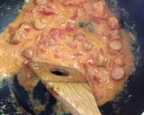 簡単クリーミー トマトソースパスタ作り方6写真