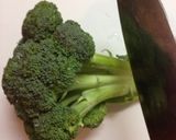 ブロッコリーと卵のサラダ作り方1写真
