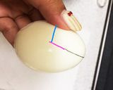 簡単！包丁不要！ギザギザたまご♪お弁当用作り方3写真