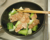 栄養満点！鶏ささみと青梗菜の中華炒め作り方4写真
