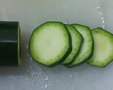 ズッキーニのさっと味噌煮作り方1写真