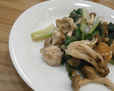 栄養満点！鶏ささみと青梗菜の中華炒め作り方8写真