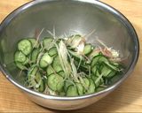 トリプルキュウリで鶏の照り焼き作り方4写真