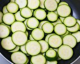 ズッキーニのさっと味噌煮作り方2写真
