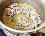 三つ葉でサッパリ♬白だし肉うどん♡作り方2写真