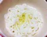 三つ葉でサッパリ♬白だし肉うどん♡作り方3写真