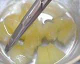 簡単ＨＭとパイン缶で蒸しパンケーキ作り方1写真