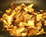 ツナとしいたけの焦がしマヨ焼き塩レモン味作り方3写真