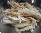 材料3つで簡単★大根となめ茸の梅風味和え作り方2写真