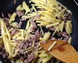 じゃがいもの麻婆風きんぴら作り方5写真