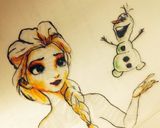 ありのままの弁当(キャラ弁)作り方2写真