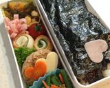 ♡愛妻弁当♡作り方5写真