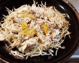 鶏胸肉の塩レモン蒸しのっけもやし作り方5写真