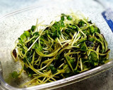 かいわれ大根と塩昆布の浅漬け作り方3写真