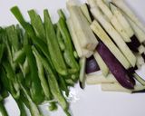 なすとピーマンの炒め煮作り方1写真