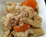 簡単☆油揚げと鶏肉の炒め煮♪作り方3写真