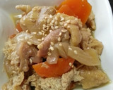 簡単☆油揚げと鶏肉の炒め煮♪作り方3写真