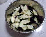 夏野菜たっぷり、茄子とピーマンの味噌炒め作り方1写真