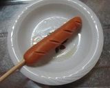 ｒｏｋｙでお好み風エッグフランクフルト作り方1写真