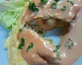 エビピラフでオムライス　オーロラソースで作り方9写真