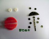 キャラ弁＊よつ葉とてんとう虫作り方1写真
