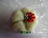 キャラ弁＊よつ葉とてんとう虫作り方6写真
