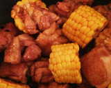 簡単＊トウモロコシと鶏もも肉の照り焼き作り方10写真
