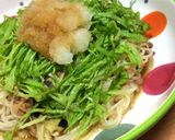 茄子と鯖缶とレタスのおろしそうめん作り方7写真