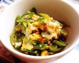 超簡単！いんげん豆の卵とじ作り方6写真