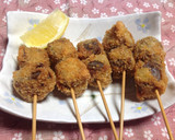 こんにゃくの串揚げ☆煮物からのリメイクで作り方6写真