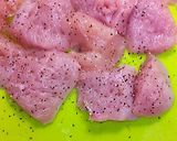 ★とり胸肉★甘酢醤油かけ♪作り方1写真