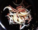 完熟トマトスープに茄子とハムのパスタ。作り方6写真