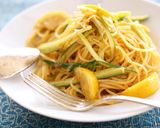 塩レモン◎キュウリとネギのサクサク夏麺作り方3写真