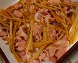 豚肉とゴボウの冷しゃぶサラダ作り方5写真