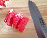 インゲンとグレープフルーツのずんだ和え作り方3写真