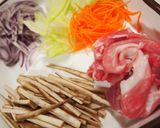 豚肉とゴボウの冷しゃぶサラダ作り方4写真
