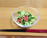 インゲンとグレープフルーツのずんだ和え作り方5写真