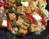 タイ風厚揚げ炒め。作り方3写真